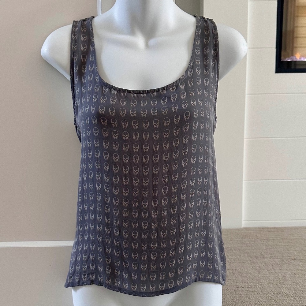 e.VIL The Coolest Skull Camisole in XS